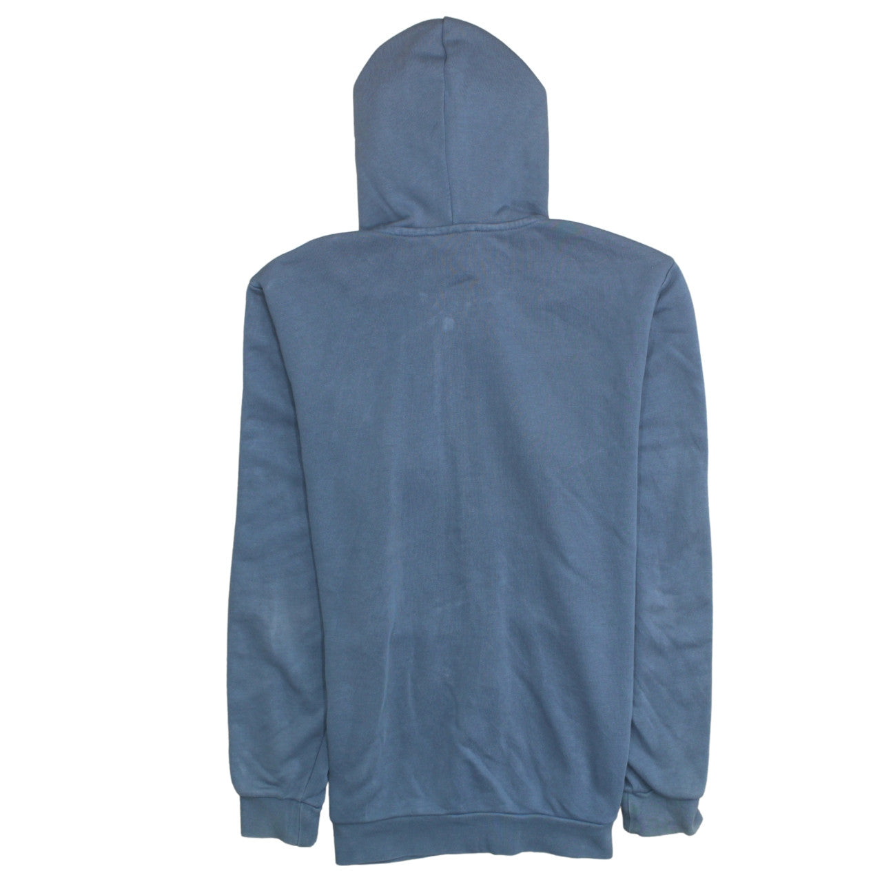 Adidas Men's Blue Full Zip Hoodie Size M Sportswear Fleece Top