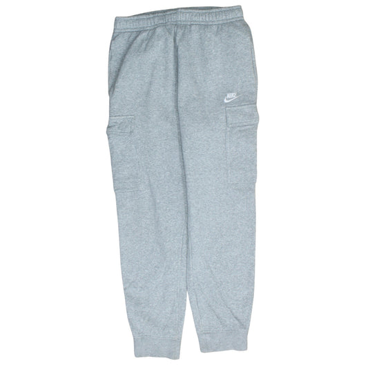 Nike Mens Grey Cargo Jogger Sweatpants Size S Regular Fit