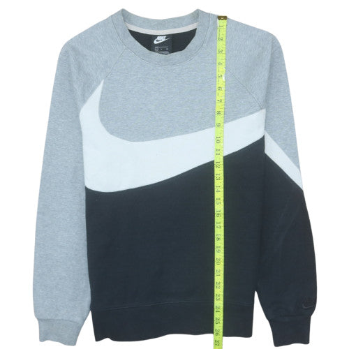 Nike Men's Grey S Pullover Sweatshirt Crew Neck Lightweight