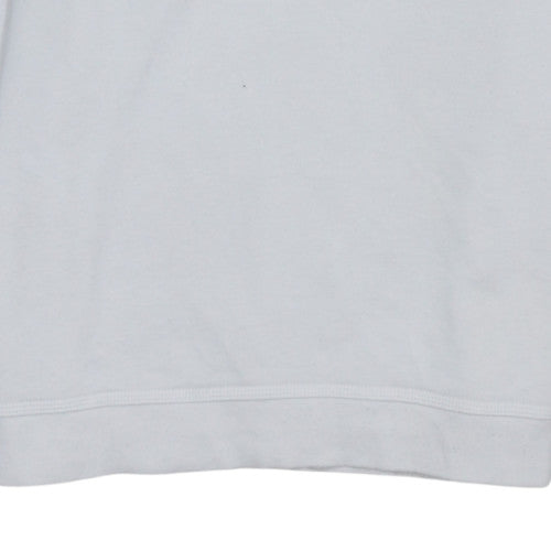 Nike Boys White XL Pullover Crew Neck Fleece Sweatshirt