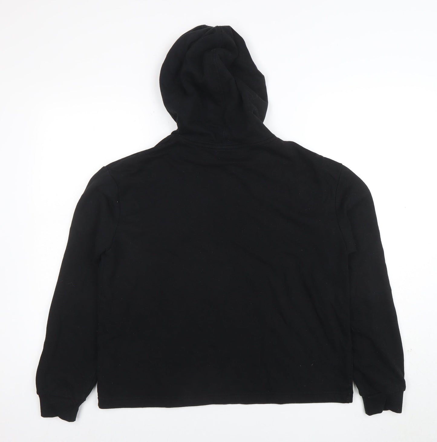 Cropp Eco Aware Women's Black XL Pullover Hoodie Cotton Blend