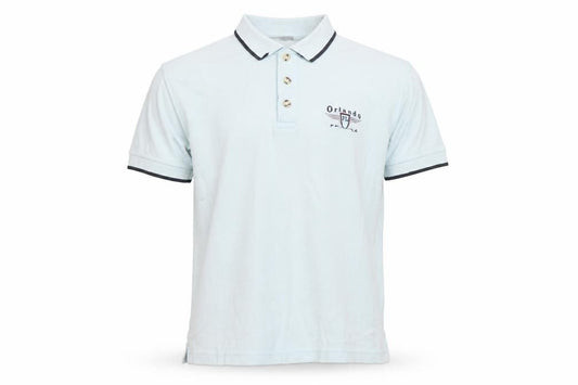Pacific Blue Men's Light Blue Orlando FL Embroidered Polo Shirt Size S