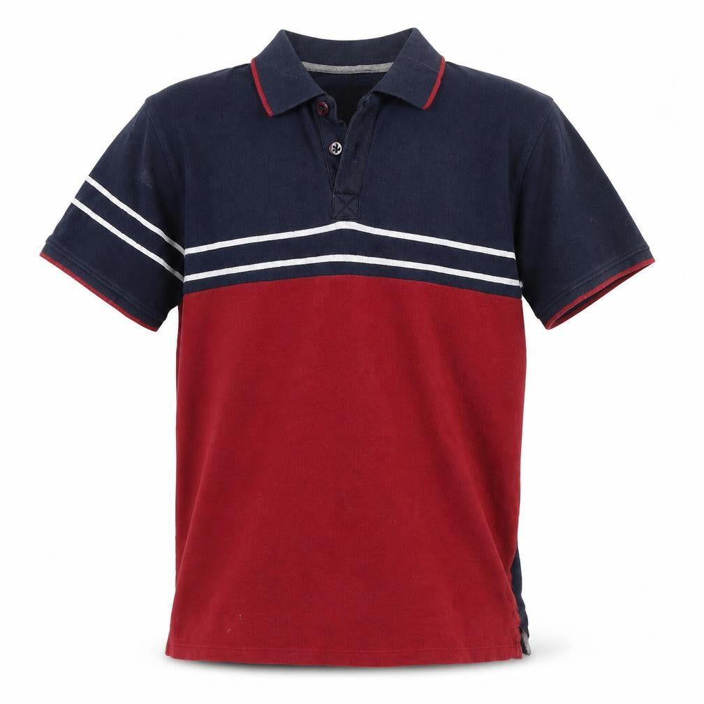 WROGN Men's Multicoloured Slim Fit Cotton Polo Shirt M