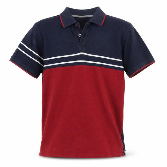 WROGN Men's Multicoloured Slim Fit Cotton Polo Shirt M
