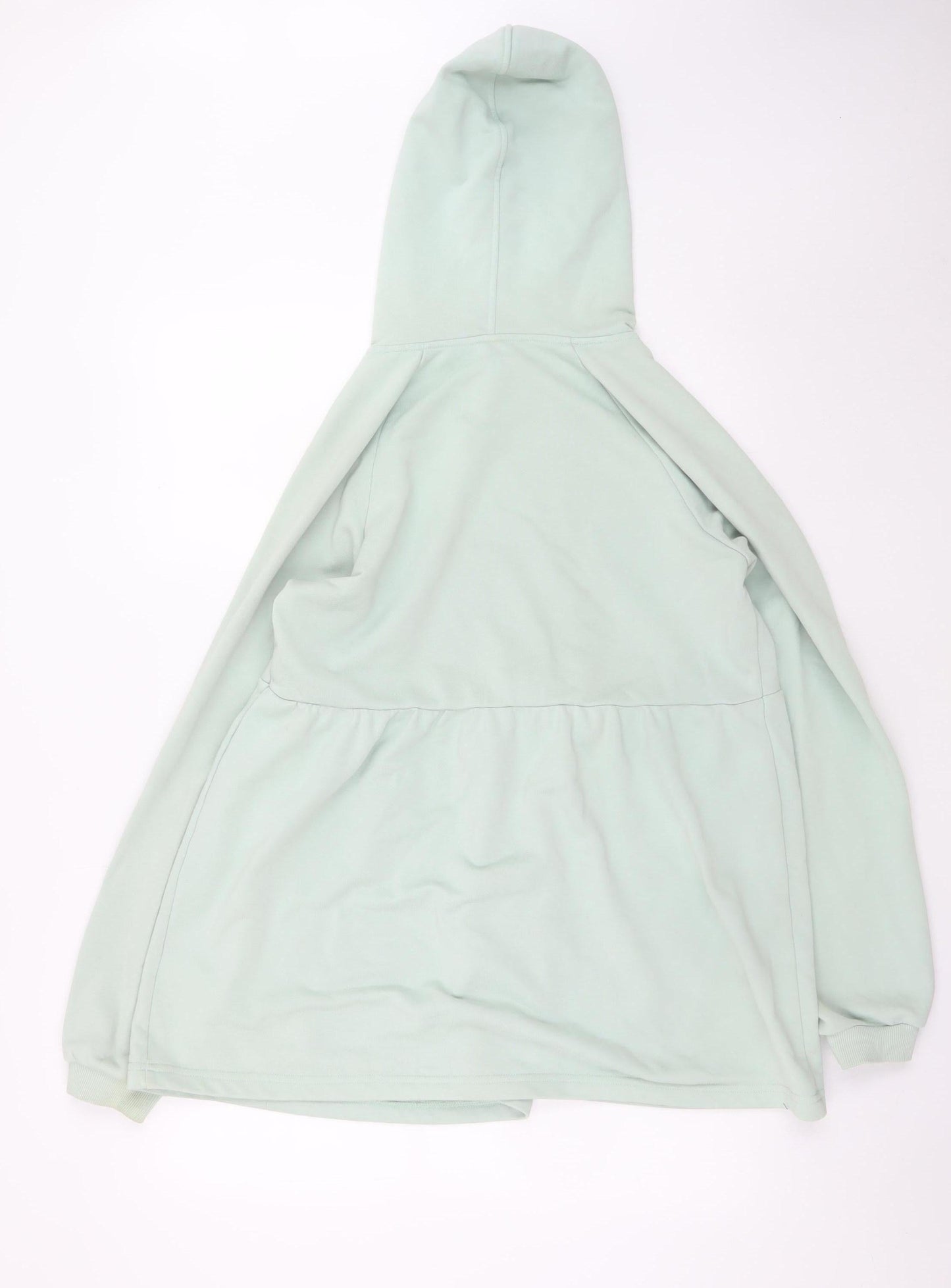 Seraphine Women Mint Green Maternity Pullover Hoodie Size M Cotton Blend