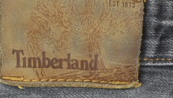 Timberland Men's Grey Straight Leg Jeans Size 36 Classic Denim