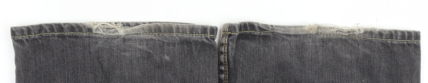 Timberland Men's Grey Straight Leg Jeans Size 36 Classic Denim