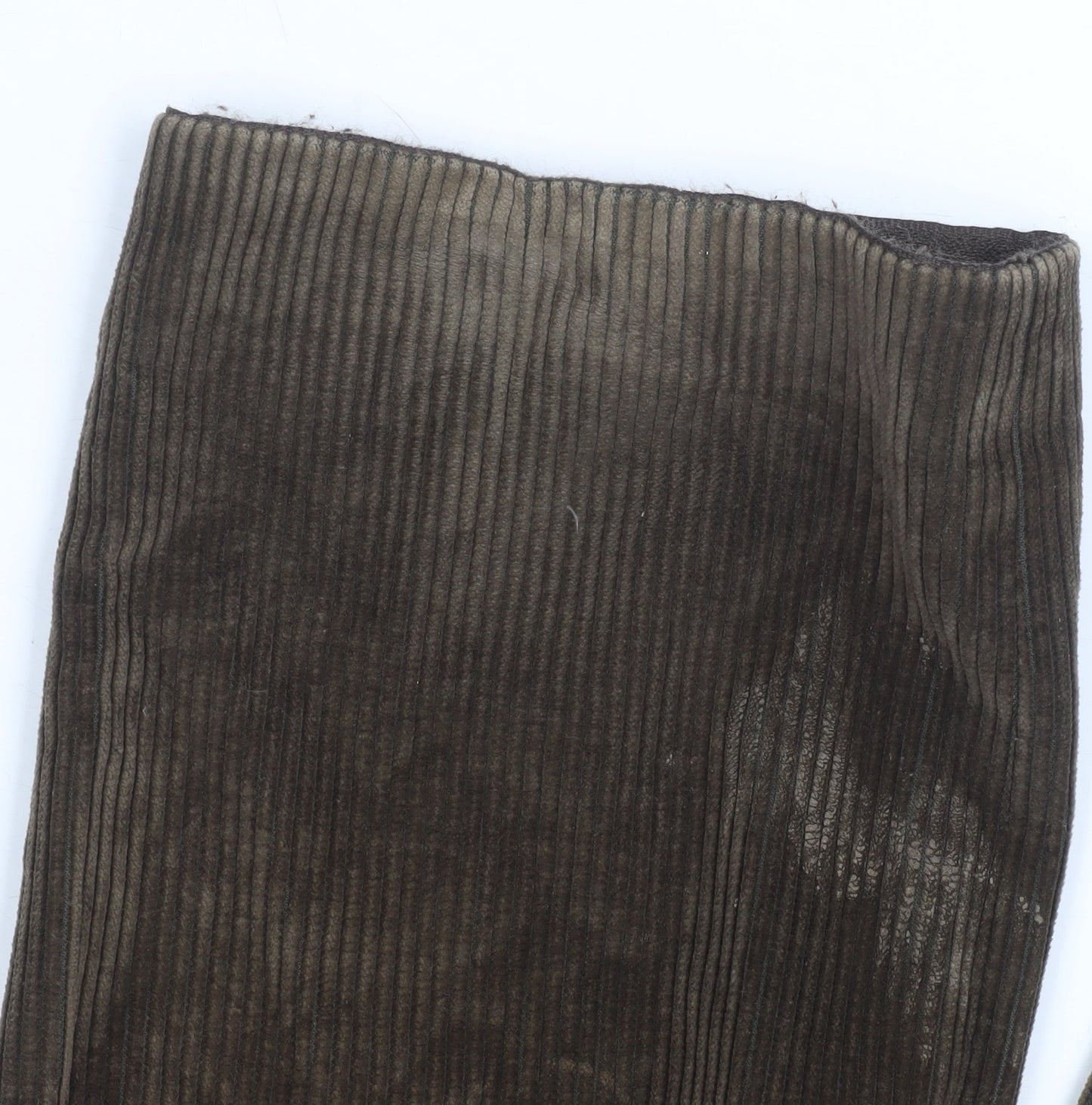 Meyer Men's Brown Corduroy Roma Regular Fit Trousers Size 36/34