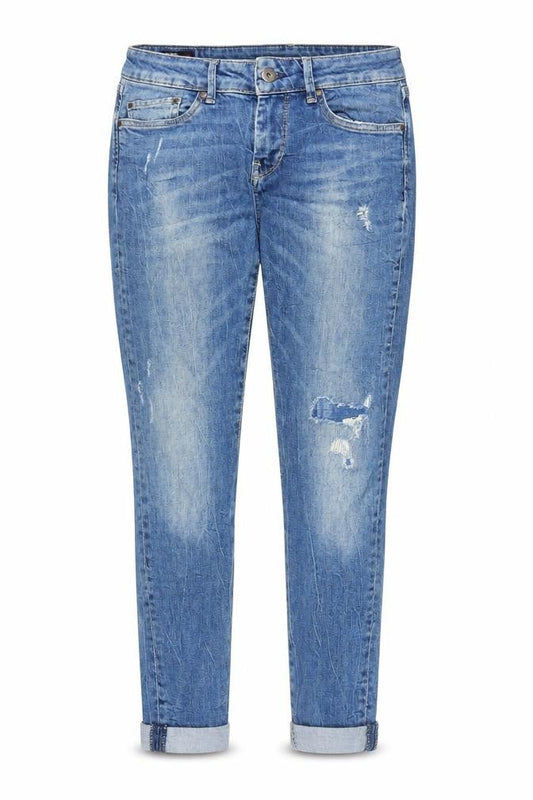 Pepe Jeans Women's Blue Mid Rise Skinny Pixie Jeans Size 10