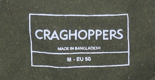 Craghoppers Men's Green Long Sleeve Crew Neck Top M Outdoor Casual