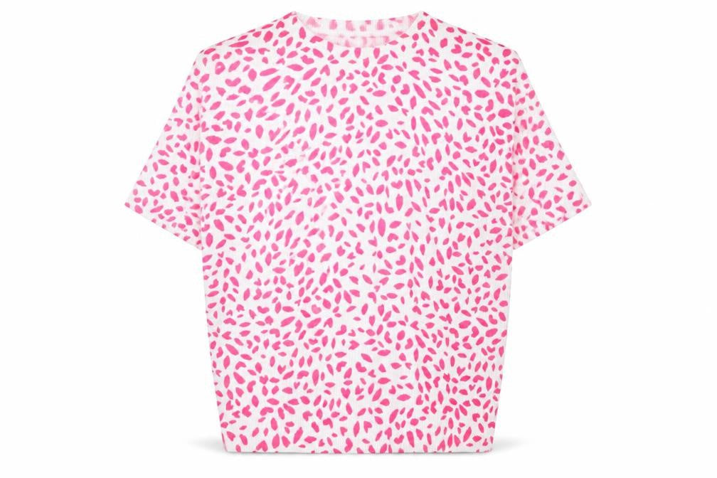 Marks and Spencer Women’s Pink Knit Crew Neck Short Sleeve T-Shirt Size 8