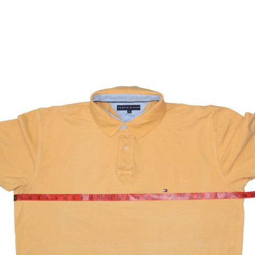 Tommy Hilfiger Men's Yellow 2XL Cotton Piqué Polo Shirt