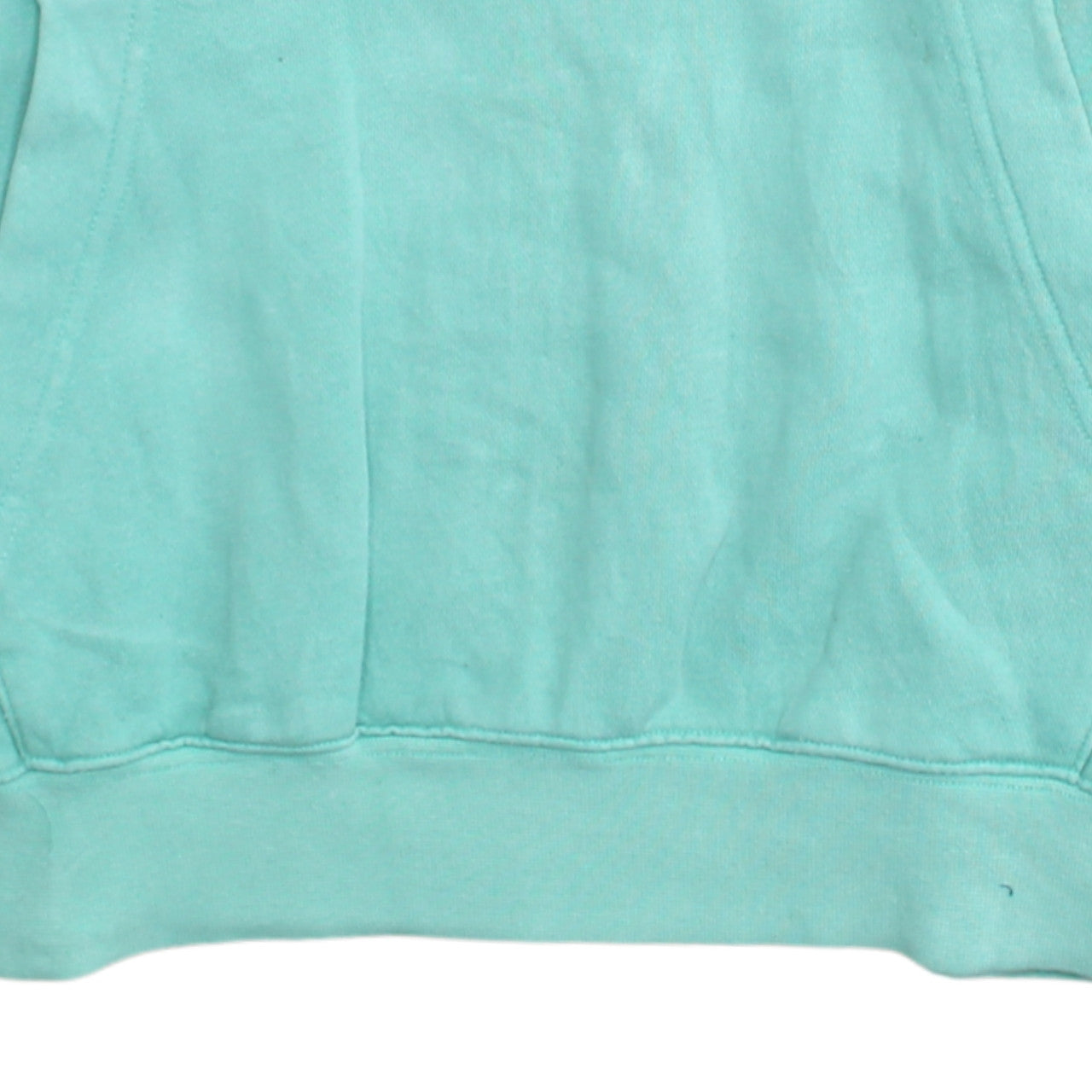 Nike Womens Mint Green Pullover Hoodie Size M Cotton Blend
