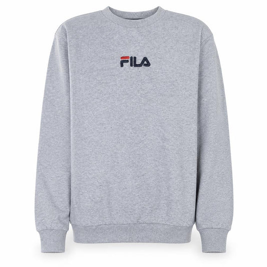 Fila Men's Grey Crew Neck Pullover Sweatshirt XS
