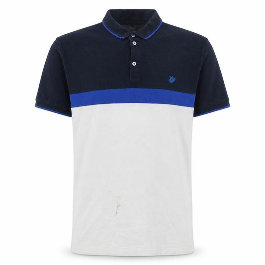 WE Men’s Multicoloured Slim Fit Cotton Blend Polo Shirt XL