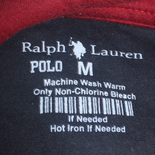Ralph Lauren Men's Brown Fleece Pullover Hoodie Size M