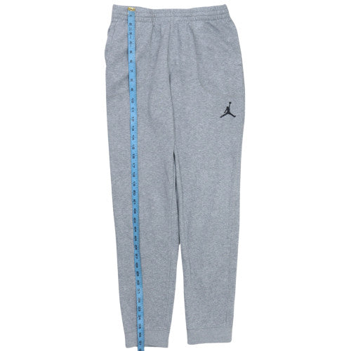 Nike Air Jordan Boys Grey Jogger Trousers XL 13-15 Years Fleece Sweatpants