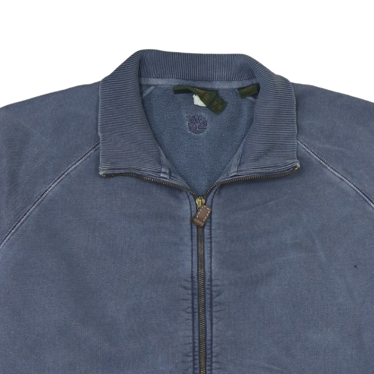 Timberland Men's Blue Full Zip Cotton Sweatshirt Jacket M