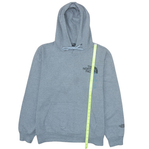 The North Face Mens Grey XL Pullover Hoodie with Logo