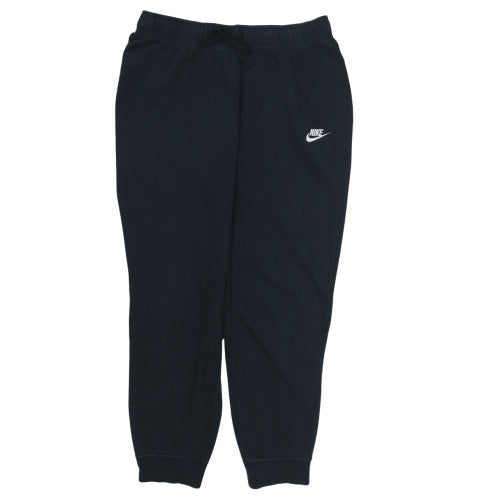 Nike Mens Black Jogger Sweatpants L Regular Fit Fleece Activewear