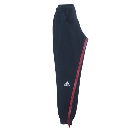 Adidas Mens Black Jogger Sweatpants Size S Elastic Waist Activewear