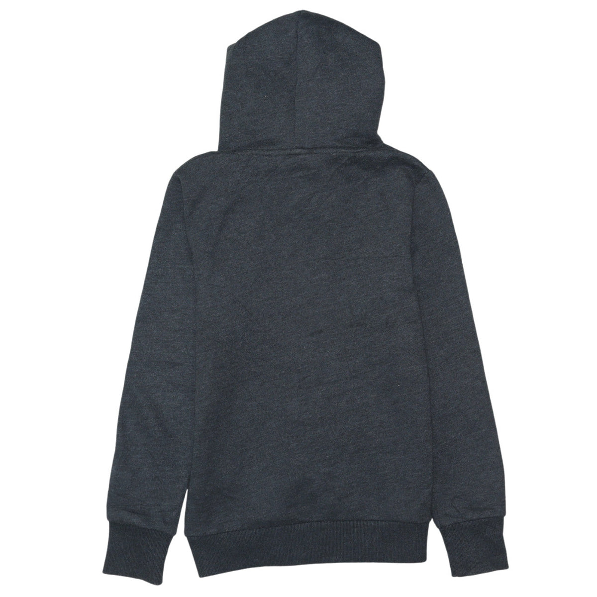 Superdry Womens Dark Grey Pullover Hoodie Size M Graphic Print