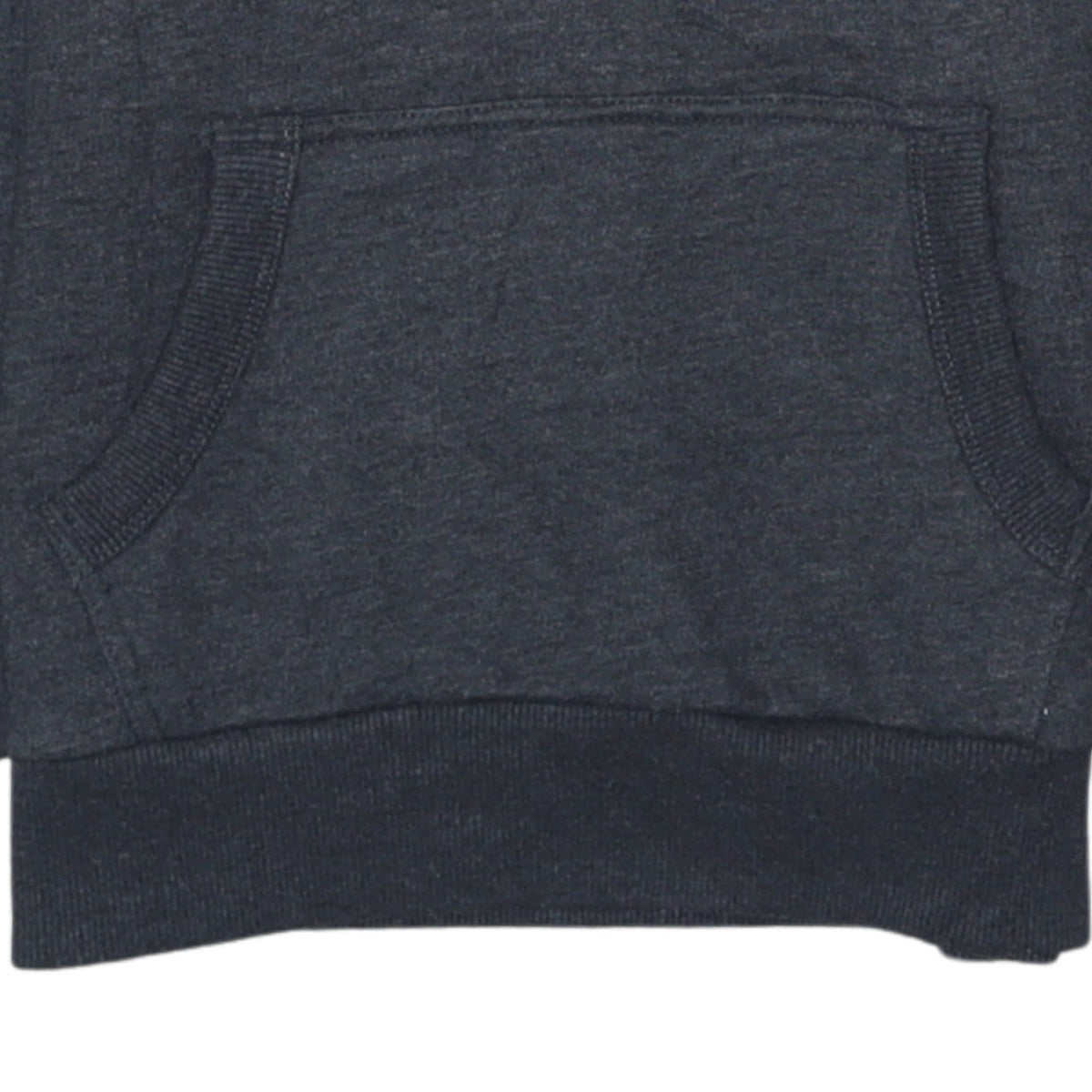 Superdry Womens Dark Grey Pullover Hoodie Size M Graphic Print