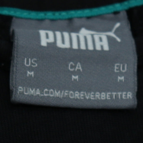 Additional view of Puma Men's Black Full Zip Hoodie M Regular Fit