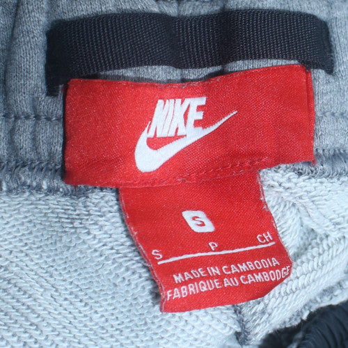 Nike Men's Grey Jogger Trousers Size S Elastic Waist Casual Fit
