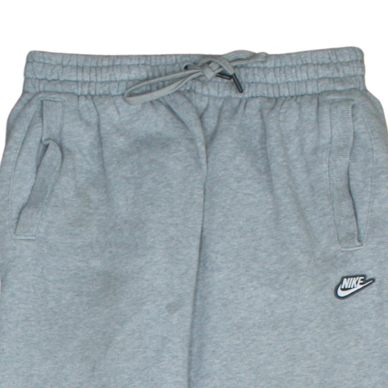 Nike Men's Grey Sweatpants S Elastic Waist Fleece Trousers