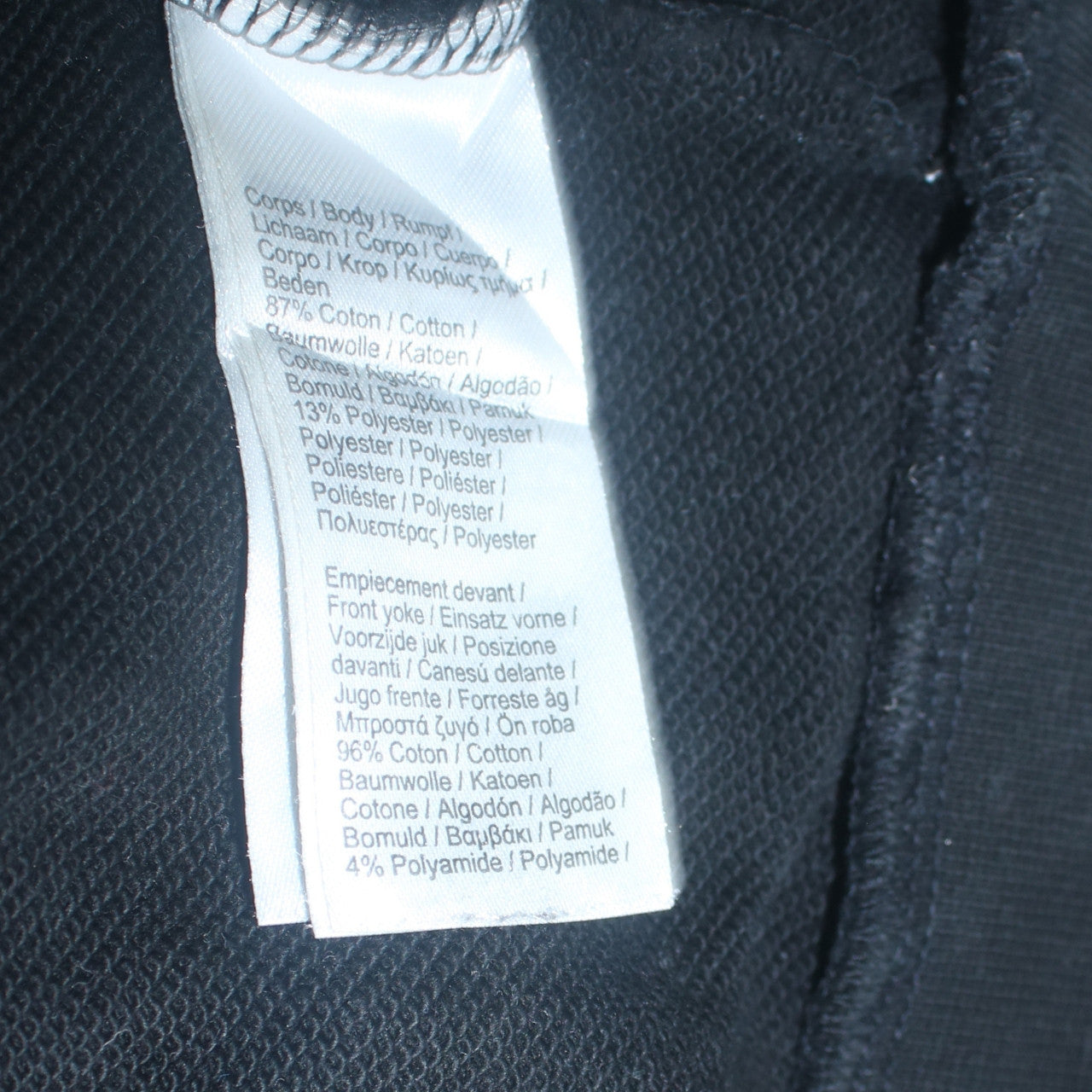 Lacoste Sport Men's Black Pullover Hoodie L Logo Regular Fit Sweatshirt