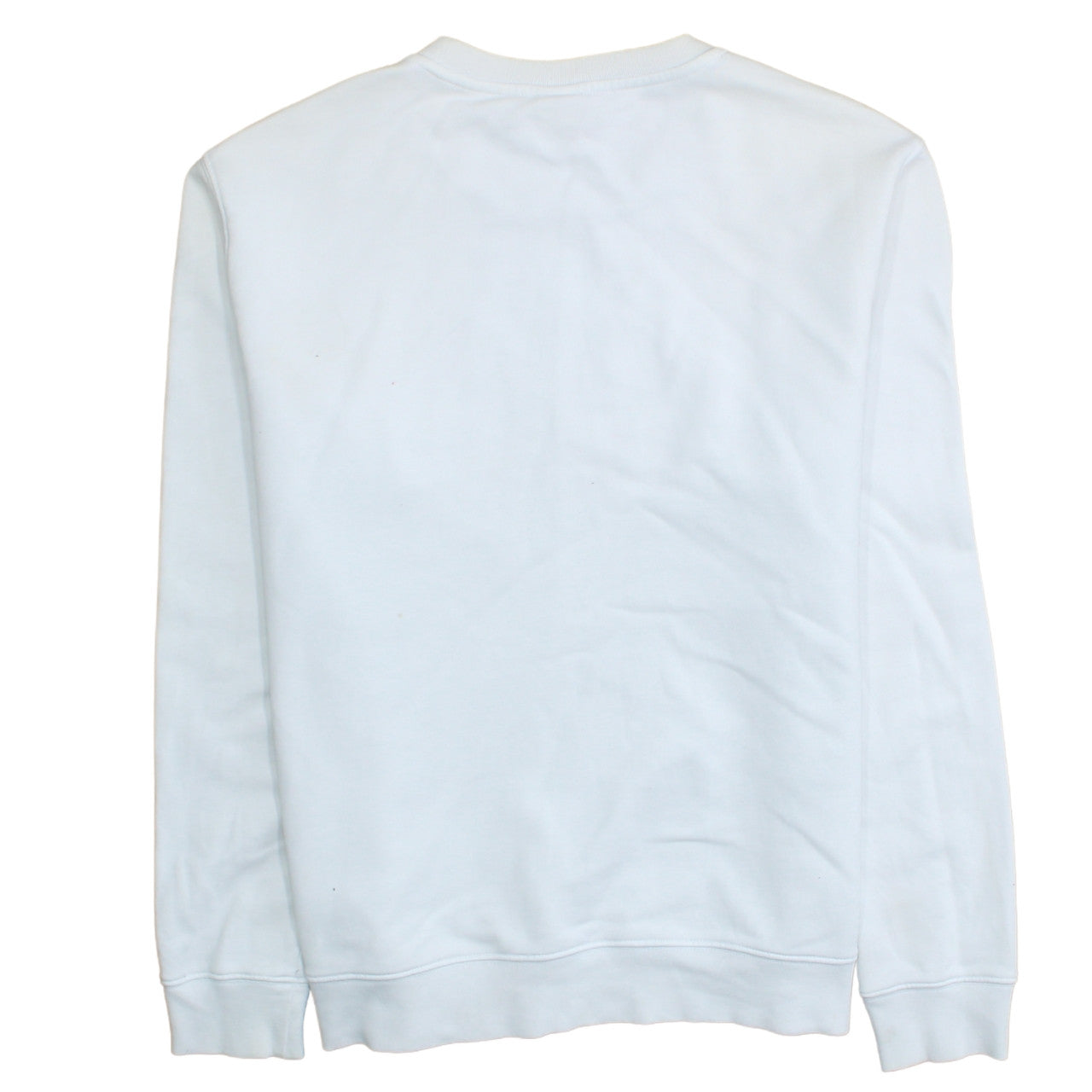 Hugo Boss Womens White Crew Neck Pullover Sweatshirt Size XL