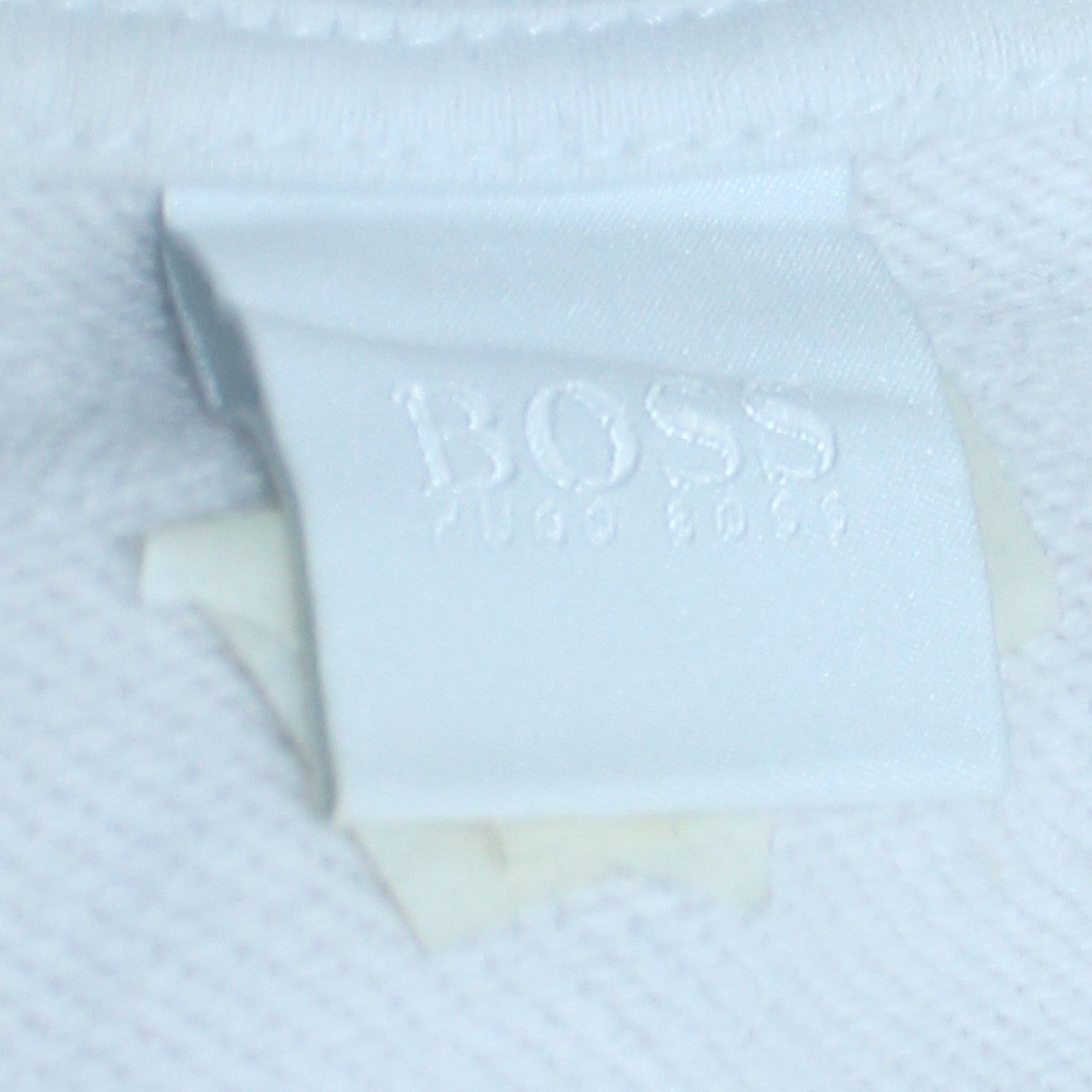 Hugo Boss Womens White Crew Neck Pullover Sweatshirt Size XL