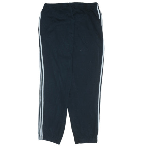 Adidas Men's Black 2XL Jogger Sweatpants with Stripes