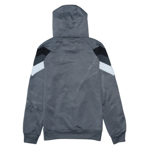 Adidas Mens Grey Pullover Hoodie Size S Sports Graphic