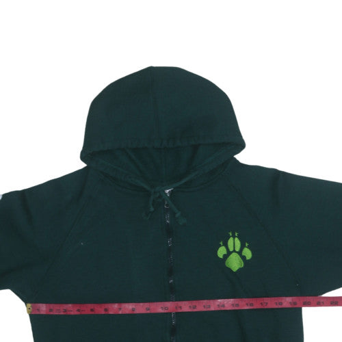 Scout Shops Unisex Green Full Zip Hoodie XS Outdoor Fleece