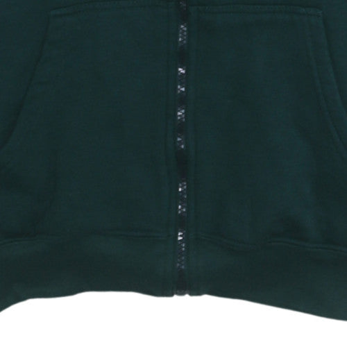 Scout Shops Unisex Green Full Zip Hoodie XS Outdoor Fleece