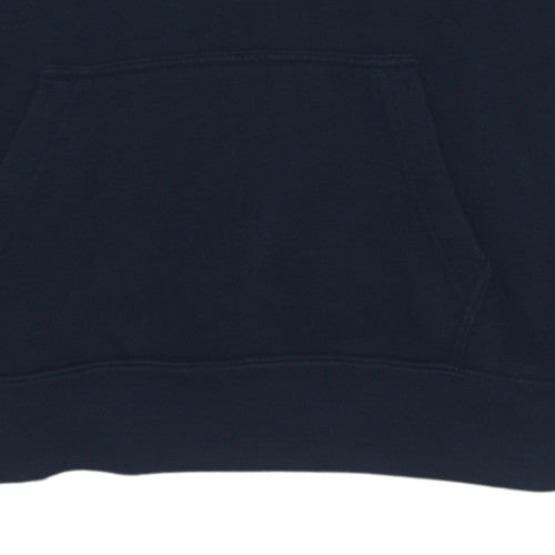 Nike Boys Blue XL Pullover Fleece Hoodie Skateboarding Logo Hooded Sweatshirt