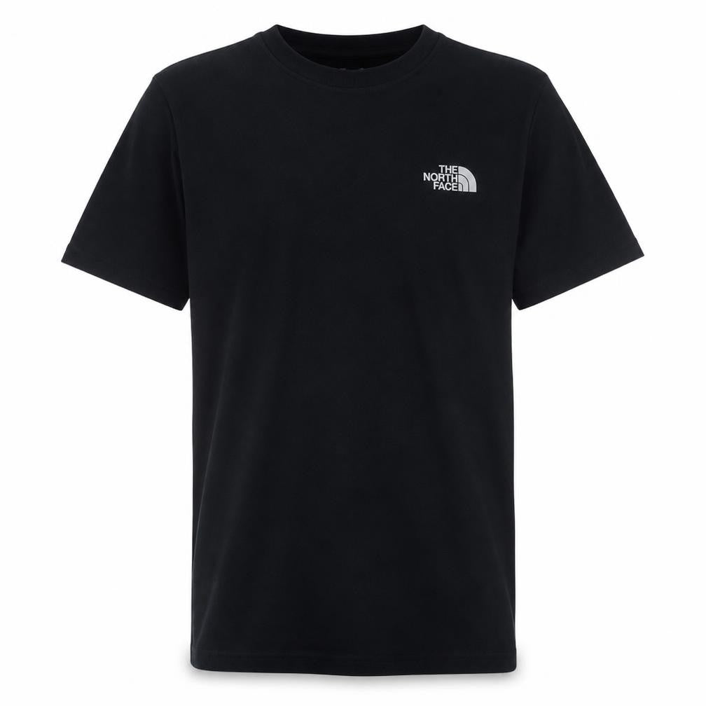 The North Face Men's Black Cotton Short Sleeve Crew Neck T-Shirt Size S