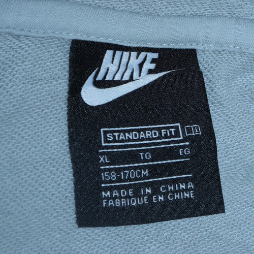 Nike Girls Grey Hoodie XL (158-170cm) Pullover Logo Sweatshirt