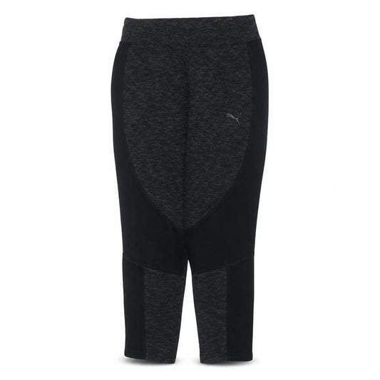 Puma Womens Black Capri Leggings Size 8 Slim Fit Activewear