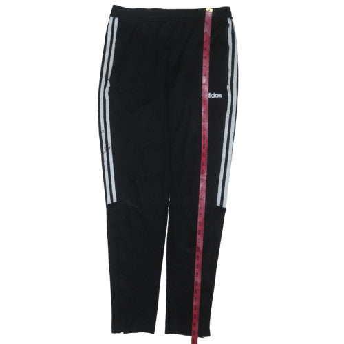Adidas Men's Black M Tapered Track Pants Joggers Activewear