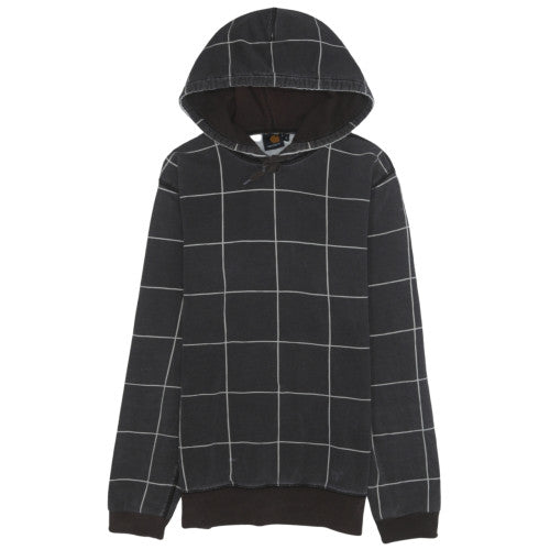 Carhartt Men's Black Checked Pullover Hoodie Size S
