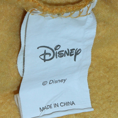 Disney Womens Yellow Minnie Mouse Pullover Hoodie XS