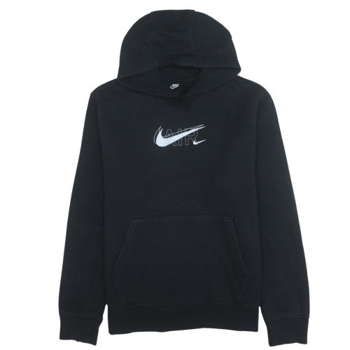 Nike Men's Black L Pullover Hoodie with Logo Graphic