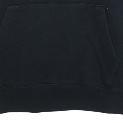 Nike Men's Black L Pullover Hoodie with Logo Graphic