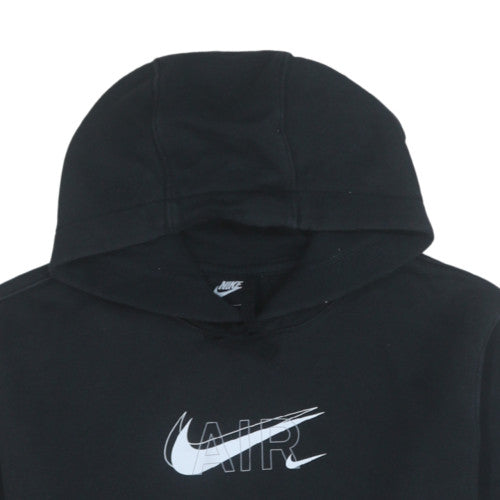 Nike Men's Black L Pullover Hoodie with Logo Graphic