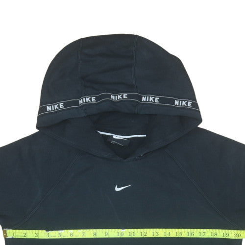 Nike Women Black Small Pullover Hoodie Cotton Blend Sweatshirt