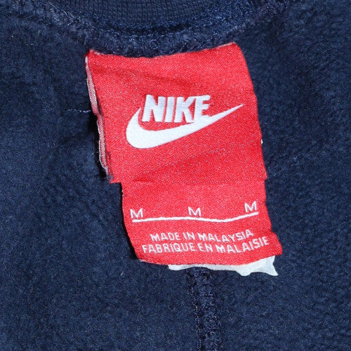 Nike Men's Blue Fleece Sweatpants M Regular Fit Joggers