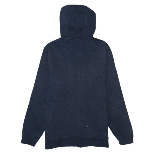 Lacoste Men's Blue Full Zip Hoodie Size L Fleece Cotton Blend
